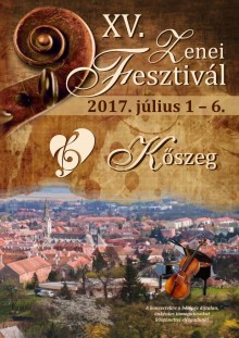 XV. Zenei Fesztivál  plakát