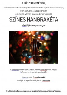 Újévi koncert – Kőszegi Vonósok  plakát